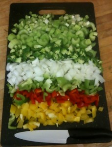 Veggies for Chili!