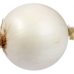 A fresh white onion - Stuffed Mushrooms - Tonytown.com